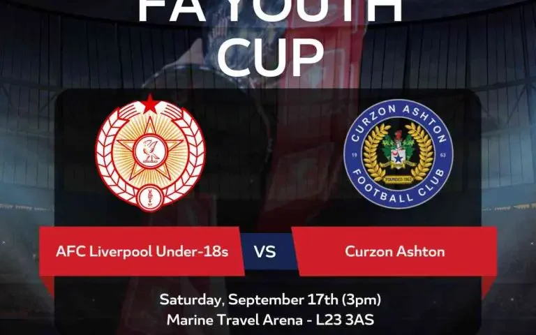 AFC Liverpool Under-18s get Saturday 3pm kick-off in FA Youth Cup